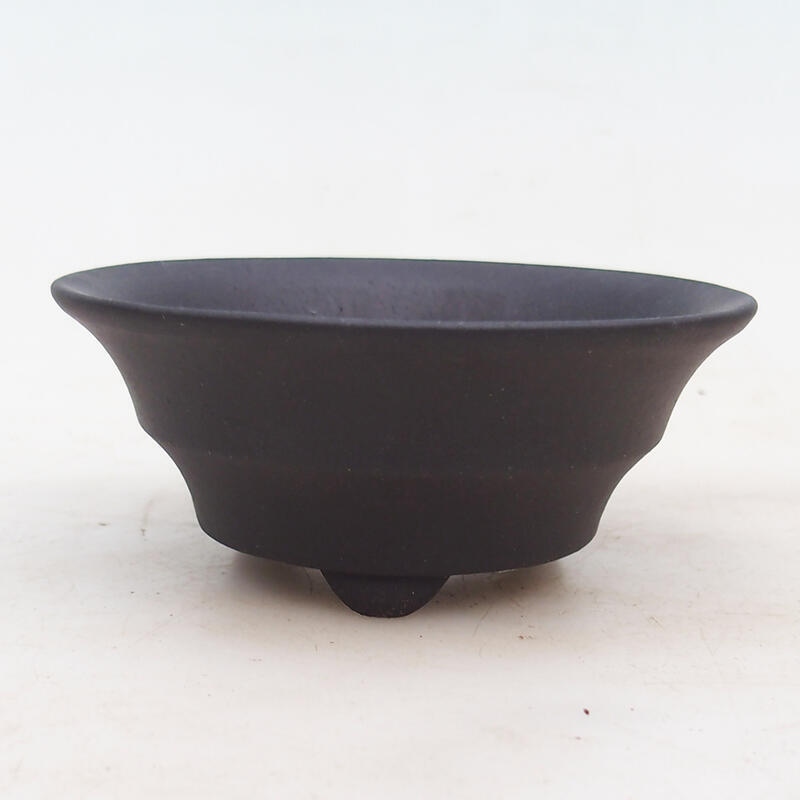 Bonsai bowl 10.5 x 10.5 x 4.5 cm, color black