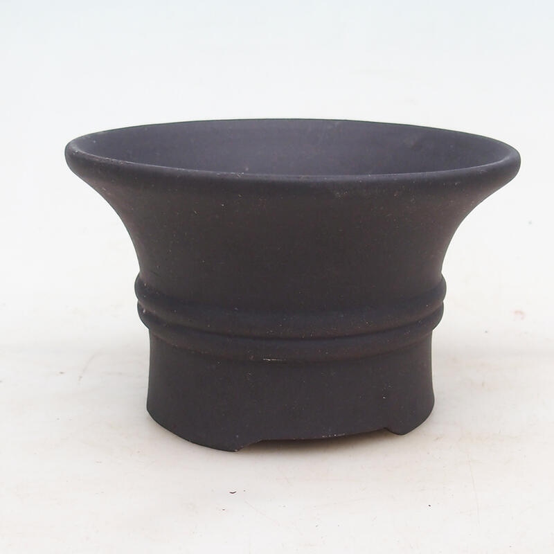 Bonsai bowl 13 x 13 x 8 cm, color black