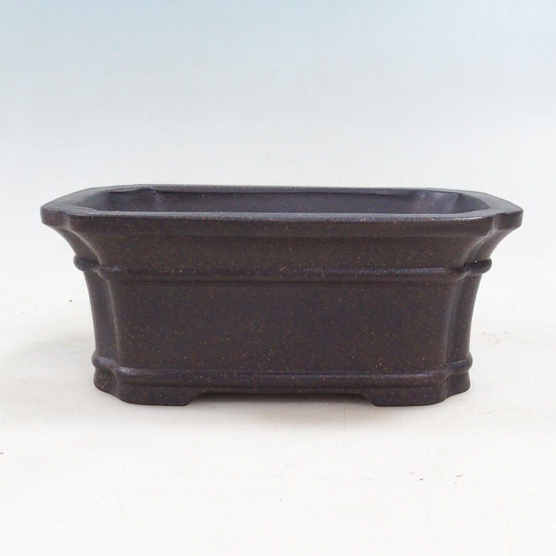 Bonsai bowl 15 x 10 x 6 cm, color brown