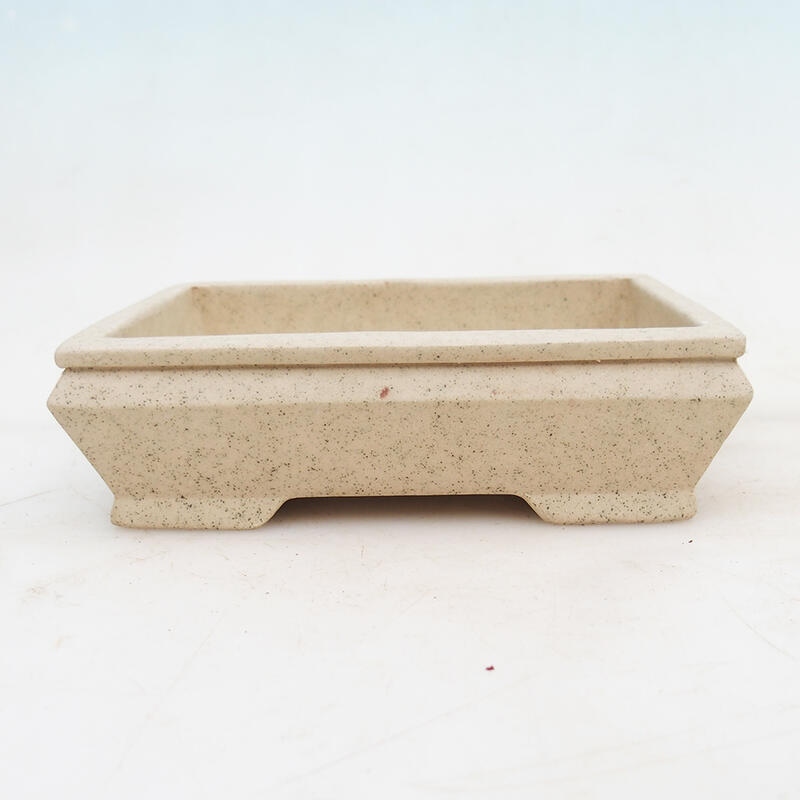 Bonsai bowl 16 x 11 x 5 cm, sand color