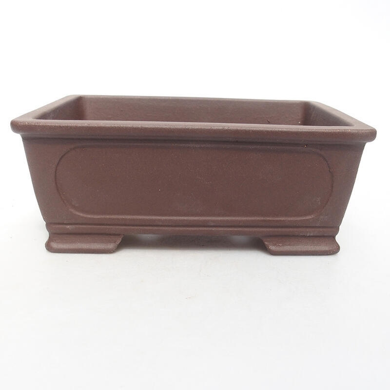 Bonsai bowl 16 x 12 x 6 cm, color brown