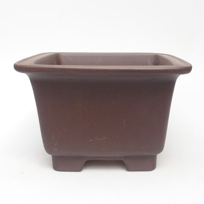 Bonsai bowl 20 x 20 x 12.5 cm, color brown