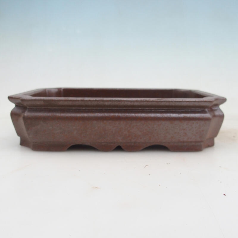 Bonsai bowl 21 x 16 x 5 cm, natural color