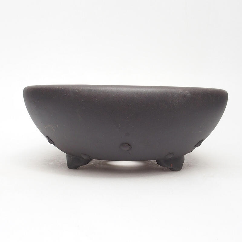 Bonsai bowl 22 x 22 x 8 cm, color black