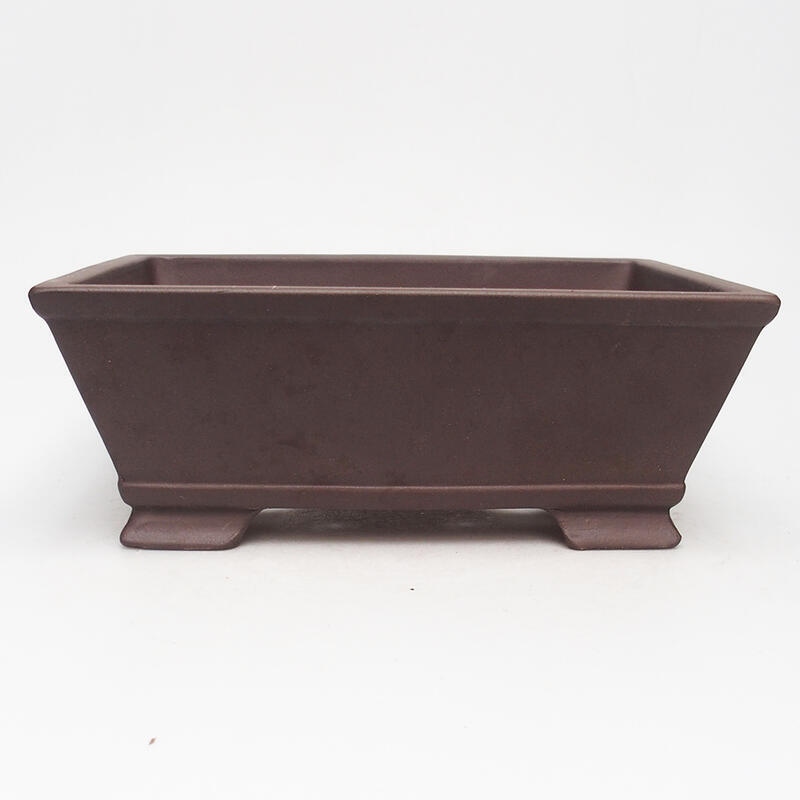 Bonsai bowl 25 x 18 x 10 cm, color brown