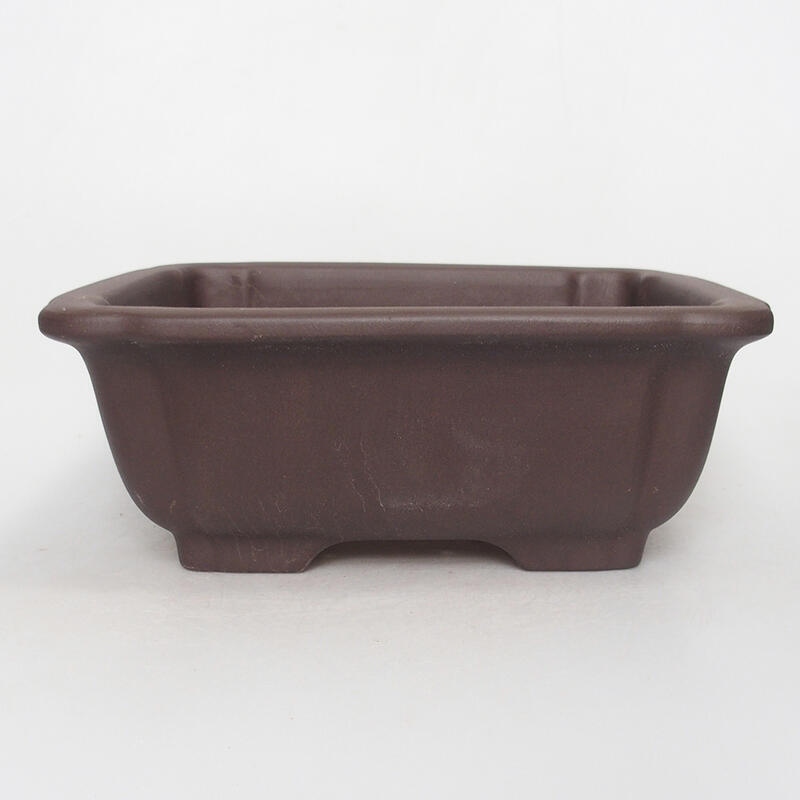 Bonsai bowl 25 x 21 x 9.5 cm, color brown