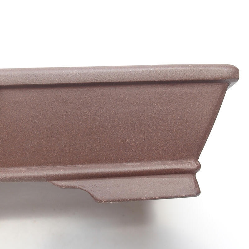 Bonsai bowl 30.5 x 21 x 6 cm, color brown