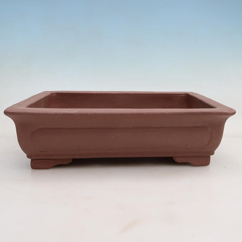 Bonsai bowl 31 x 24 x 9 cm, color brown