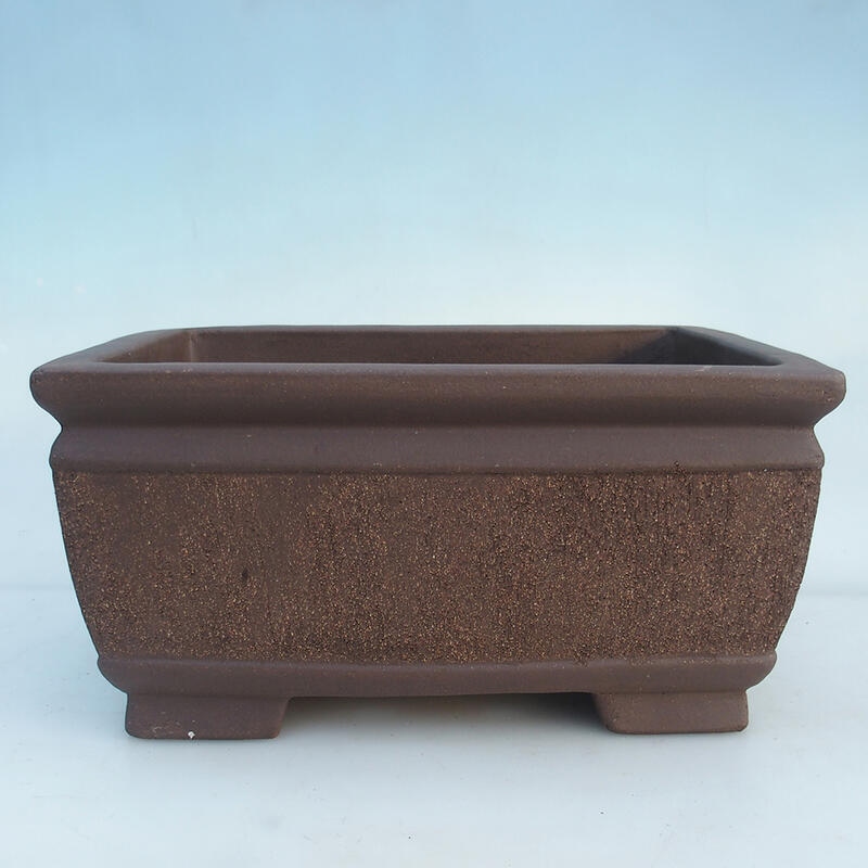 Bonsai bowl 32 x 23 x 16.5 cm, color brown