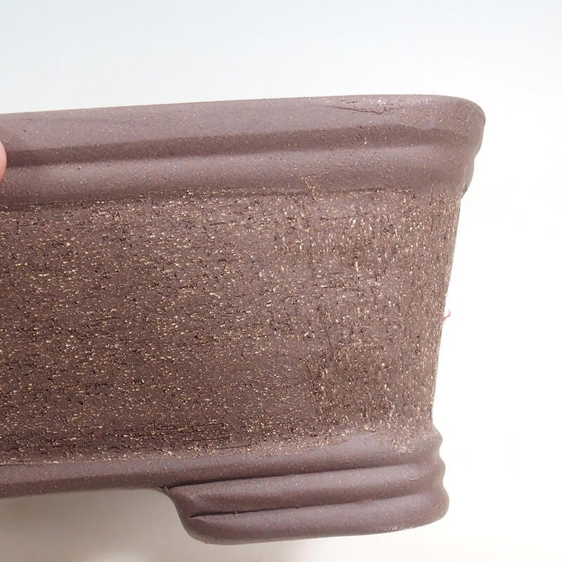 Bonsai bowl 32 x 24 x 12 cm, color brown