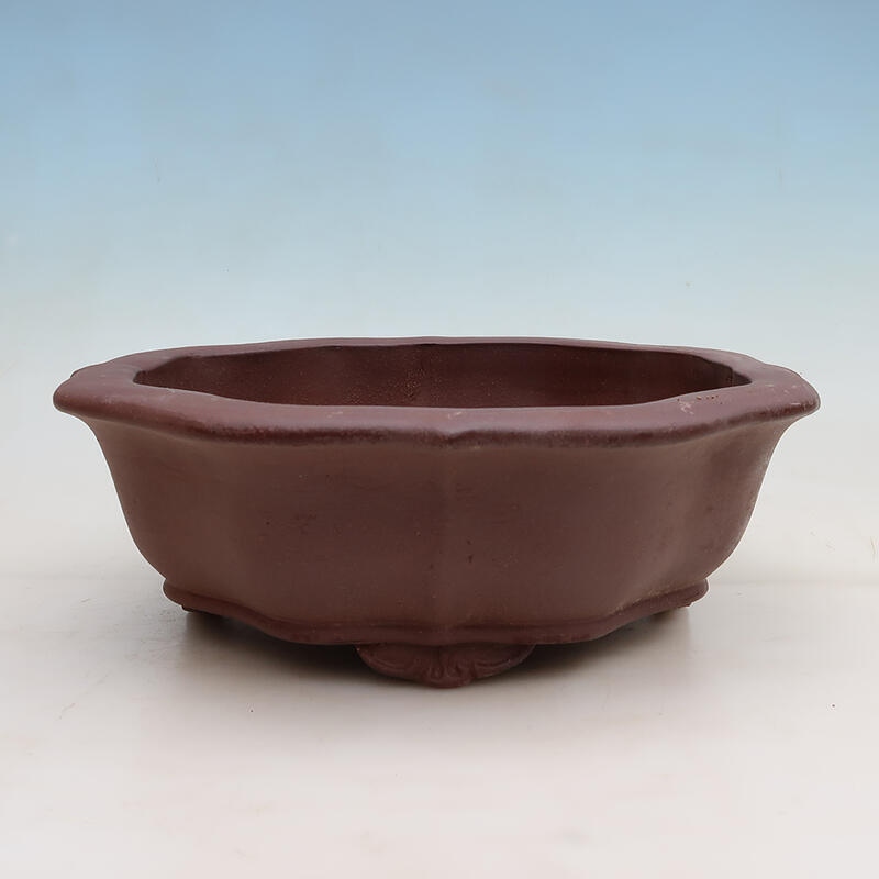 Bonsai bowl 32 x 32 x 11 cm, color brown