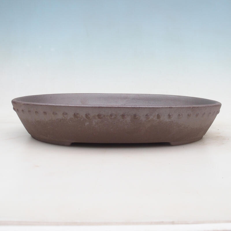 Bonsai bowl 33 x 26 x 5.5 cm, natural color