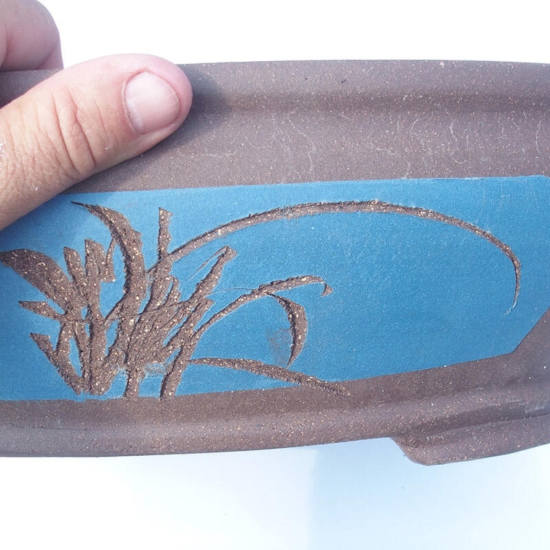 Bonsai bowl 34 x 26 x 11.5 cm