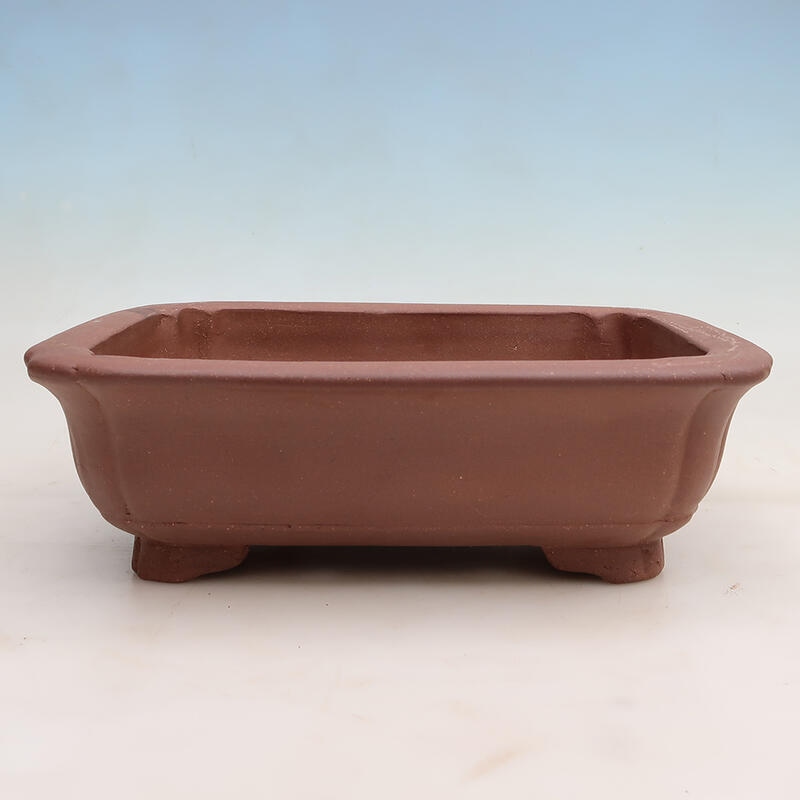 Bonsai bowl 34 x 28 x 10.5 cm, color brown