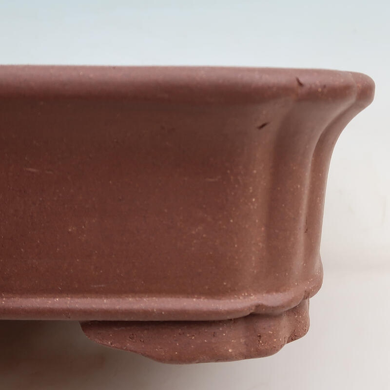 Bonsai bowl 34 x 28 x 9 cm, color brown