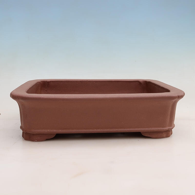 Bonsai bowl 34 x 28 x 9 cm, color brown