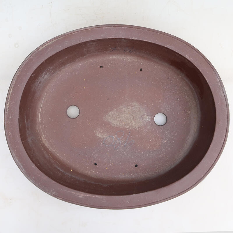 Bonsai bowl 36 x 29 x 9 cm, color brown