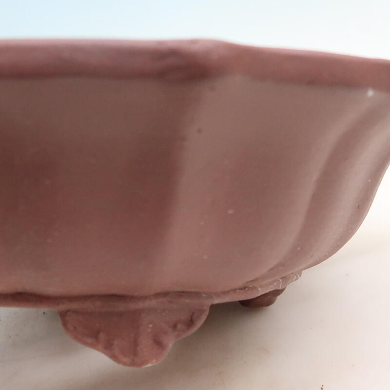 Bonsai bowl 39 x 39 x 12 cm, color brown