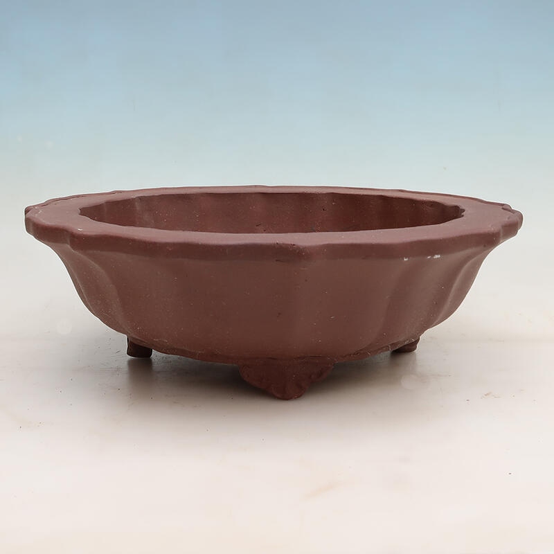 Bonsai bowl 39 x 39 x 12 cm, color brown