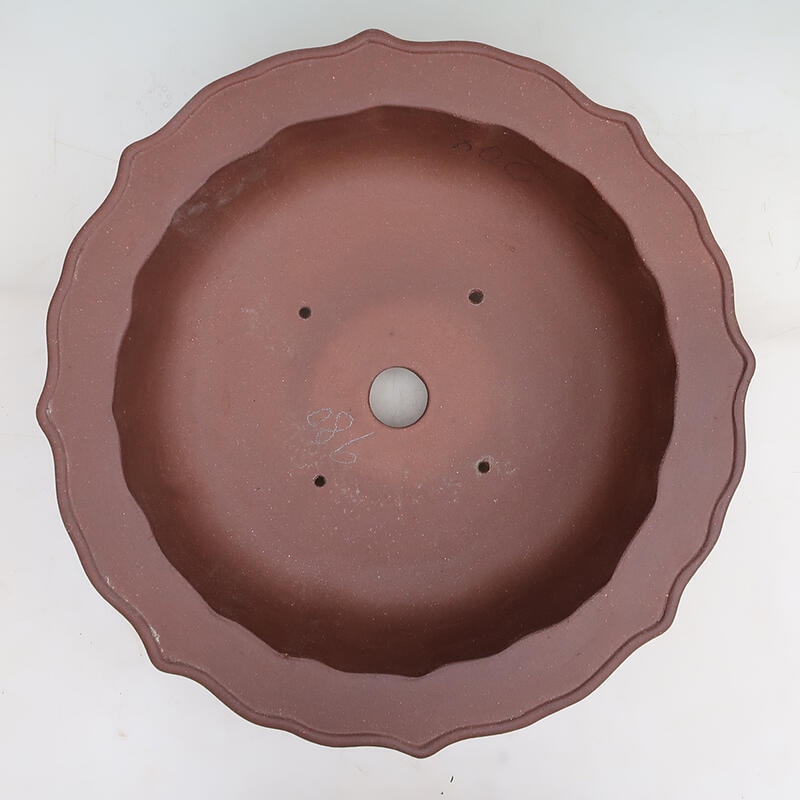 Bonsai bowl 39 x 39 x 12 cm, color brown