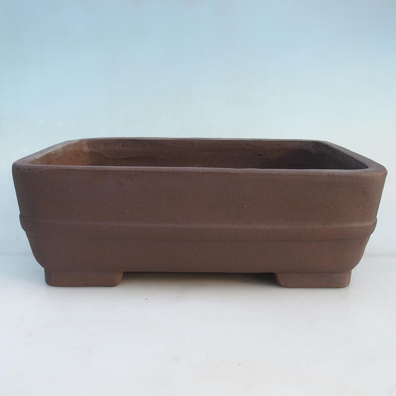 Bonsai bowl 41.5 x 28 x 14 cm, color brown - pallet transport only