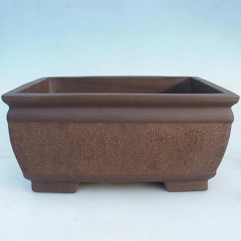 Bonsai bowl 41.5 x 29.5 x 20.5 cm, color brown - pallet transport only