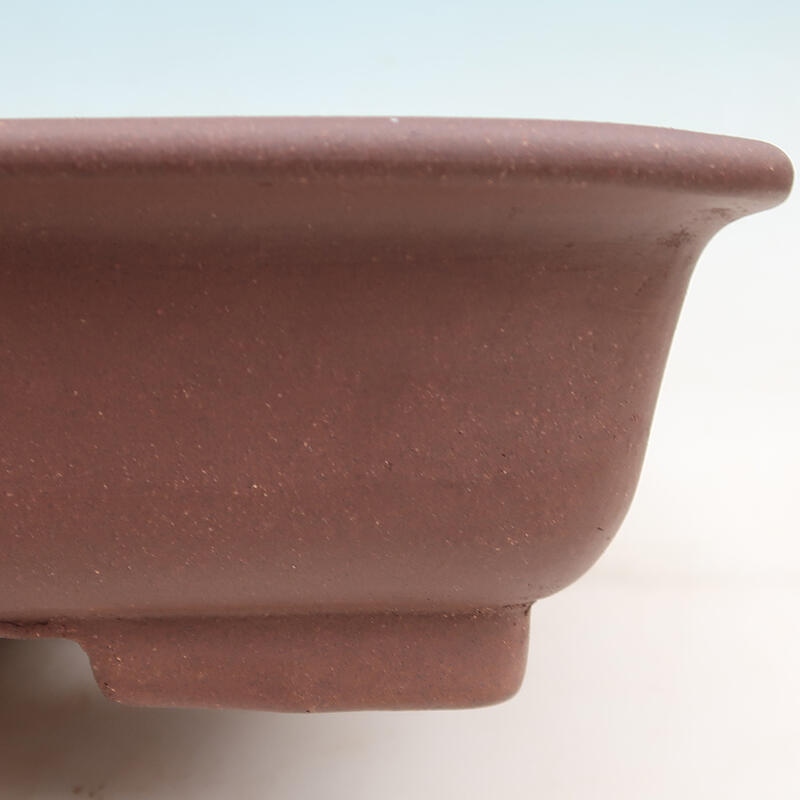 Bonsai bowl 44 x 35 x 10.5 cm, color brown