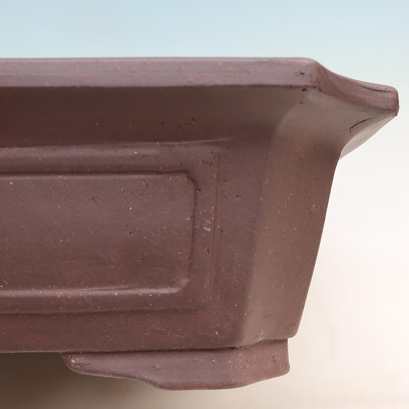 Bonsai bowl 44 x 36 x 12 cm, color brown