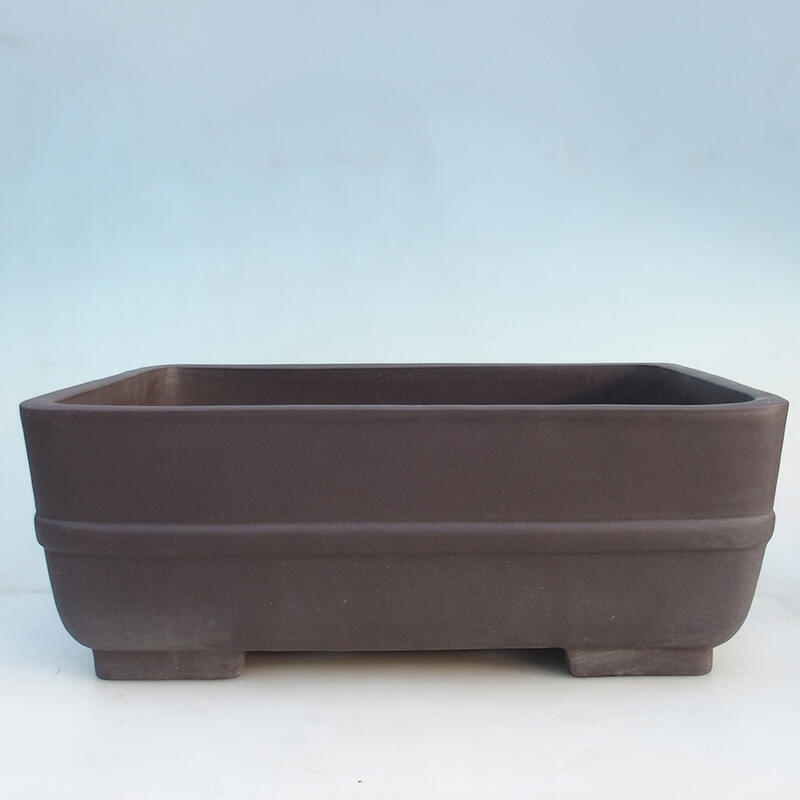 Bonsai bowl 50 x 35 x 19.5 cm, color black - pallet transport only