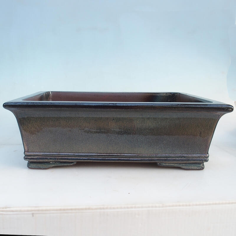 Bonsai bowl 51 x 37.5 x 18 cm, color black - pallet transport only