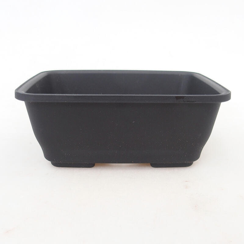 Bonsai pot plastic MP-10 black - 11.5 x 9.5 x 4.5 cm