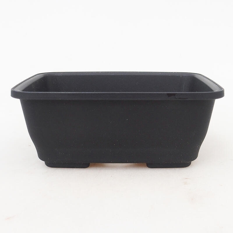 Bonsai pot plastic MP-10 black - 11.5 x 9.5 x 4.5 cm