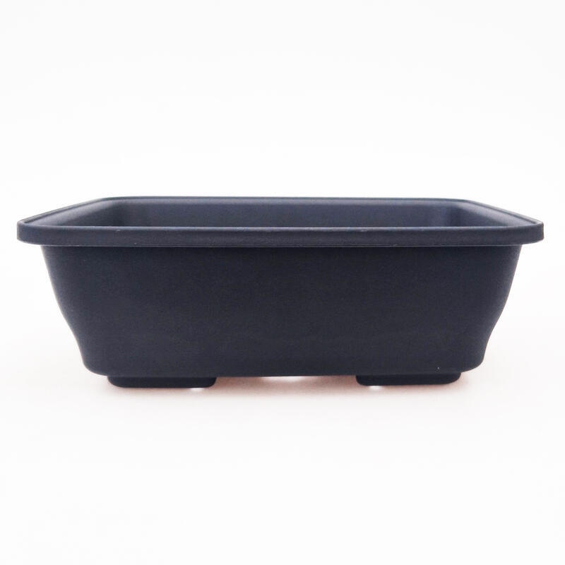 Bonsai bowl plastic MP-12 black - 18 x 15 x 6 cm