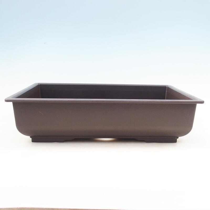 Bonsai bowl plastic MP-6 brown - 40 x 30 x 10 cm