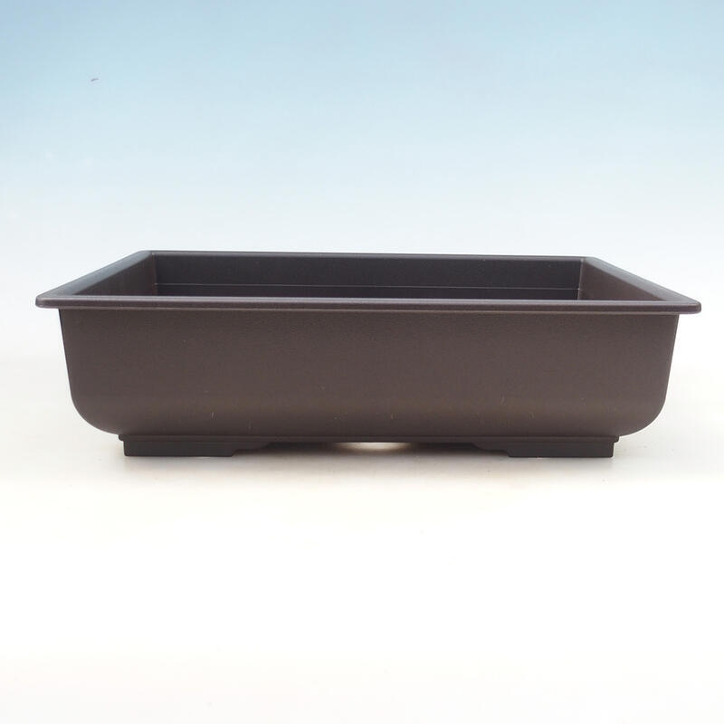 Bonsai bowl plastic MP-7 brown - 34 x 26 x 9 cm