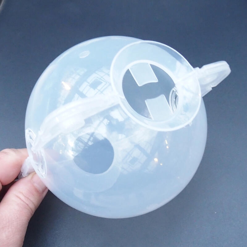 Cutting ball 12 cm transparent