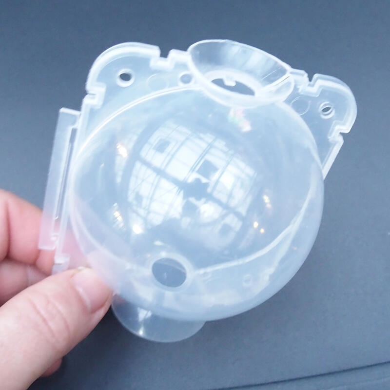 Cutting ball 8 cm transparent