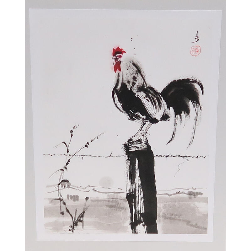 Calligraphy - rooster