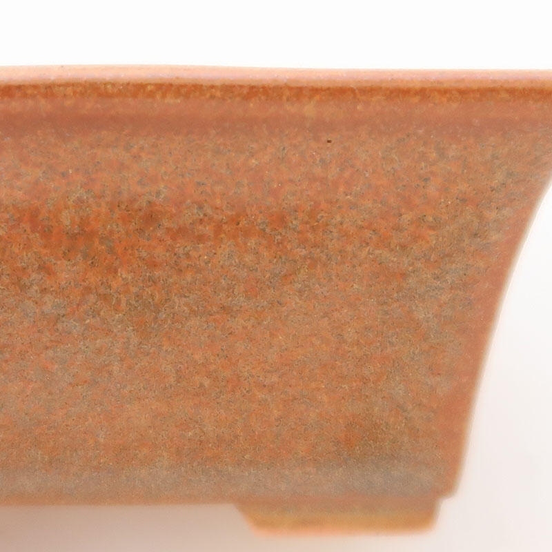 Ceramic bonsai bowl 8.5 x 6 x 4 cm, color brown