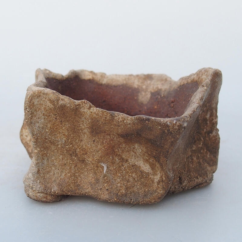 Ceramic shell 7 x 6 x 4 cm , colour beige