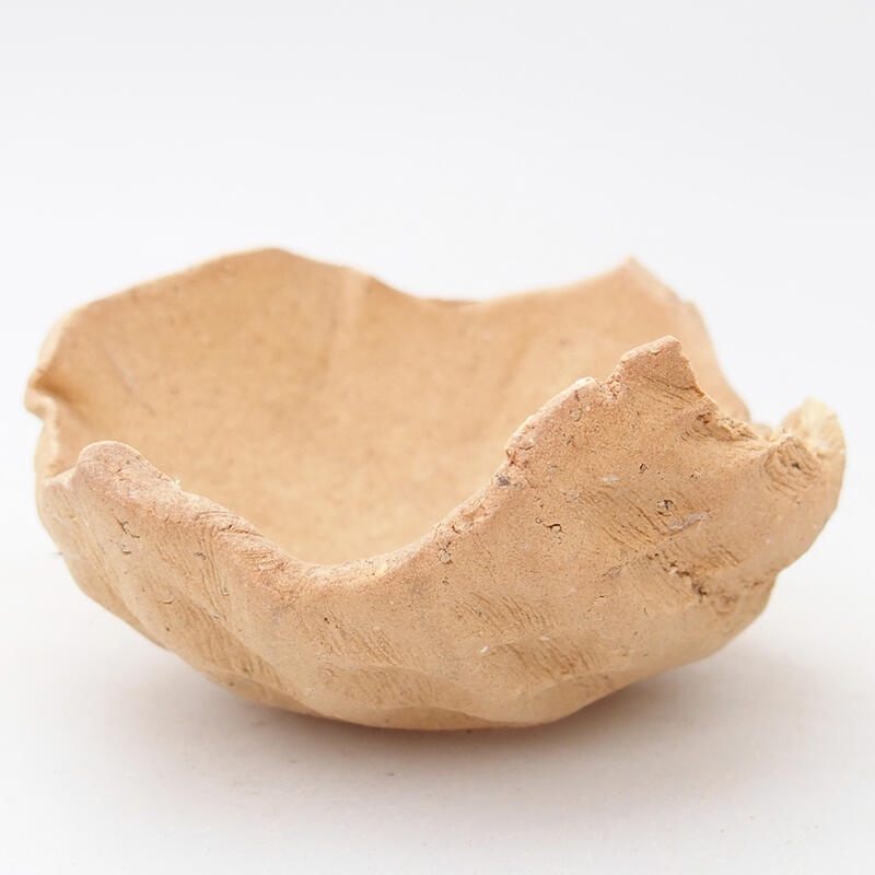 Ceramic shell 8 x 8.5 x 4.5 cm, color beige