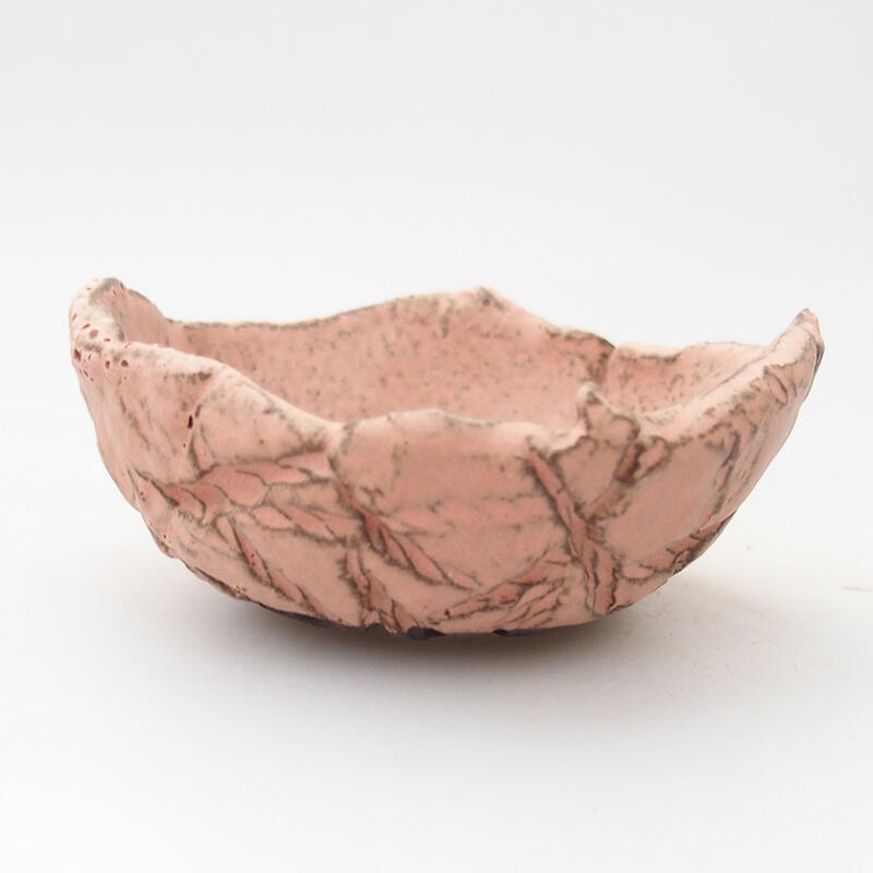 Ceramic Shell 9 x 8 x 3.5 cm, color pink