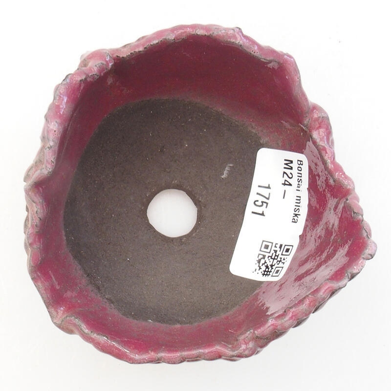 Ceramic shell 9 x 8 x 5 cm, color pink