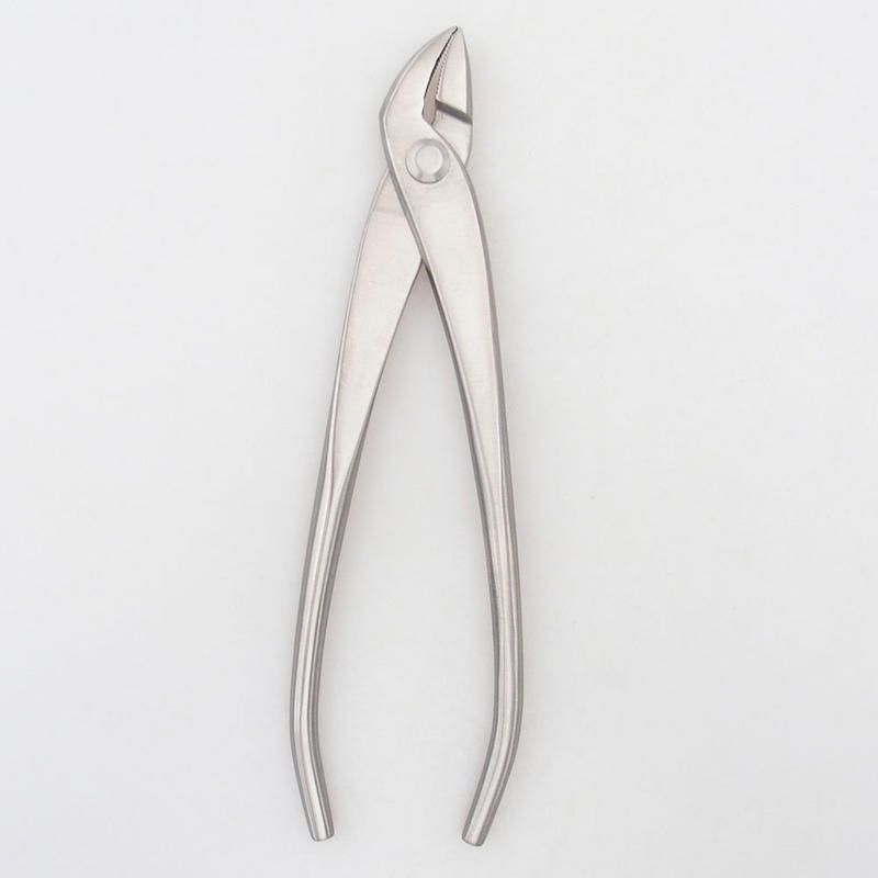 Angled pliers 18 cm - stainless steel