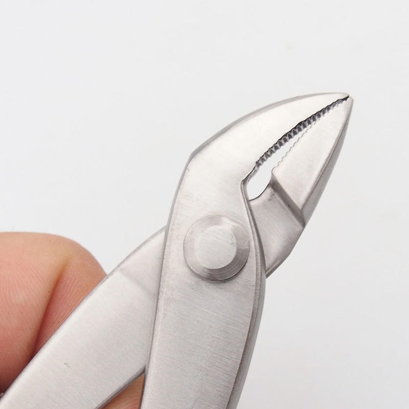 Angled pliers 18 cm - stainless steel