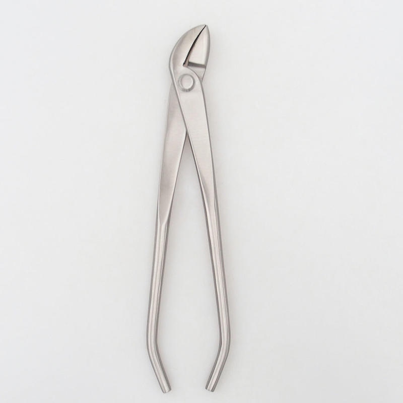 Angled pliers 23 cm - stainless steel