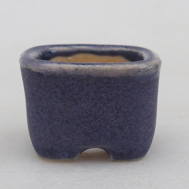 Mini bonsai bowl 2 x 2 x 1.5 cm, color purple