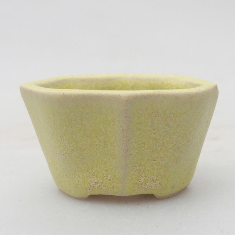 Mini bonsai bowl 4.5 x 3 x 2.5 cm, color green