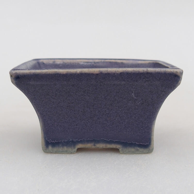 Mini bonsai bowl 5.5 x 3.5 x 3 cm, color purple