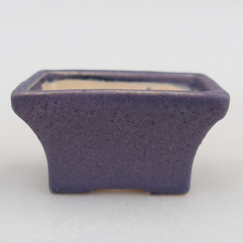 Mini bonsai bowl 5.5 x 3.5 x 3 cm, color purple